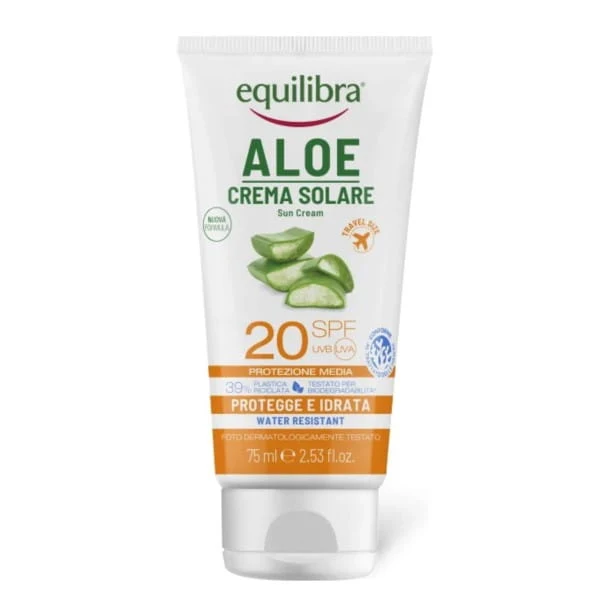 Equilibra Aurinkosuoja Spf 20+ Uva Uvb 75