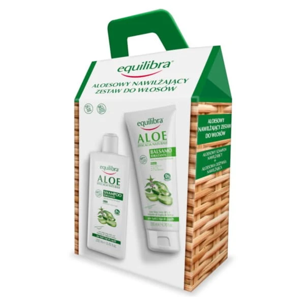 EQUILIBRA kosteuttava aloe-hiuspakkaus