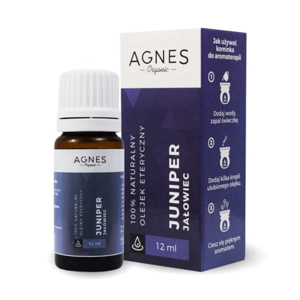 Eteerinen katajanmarjaöljy 12 ml - AGNES ORGANIC