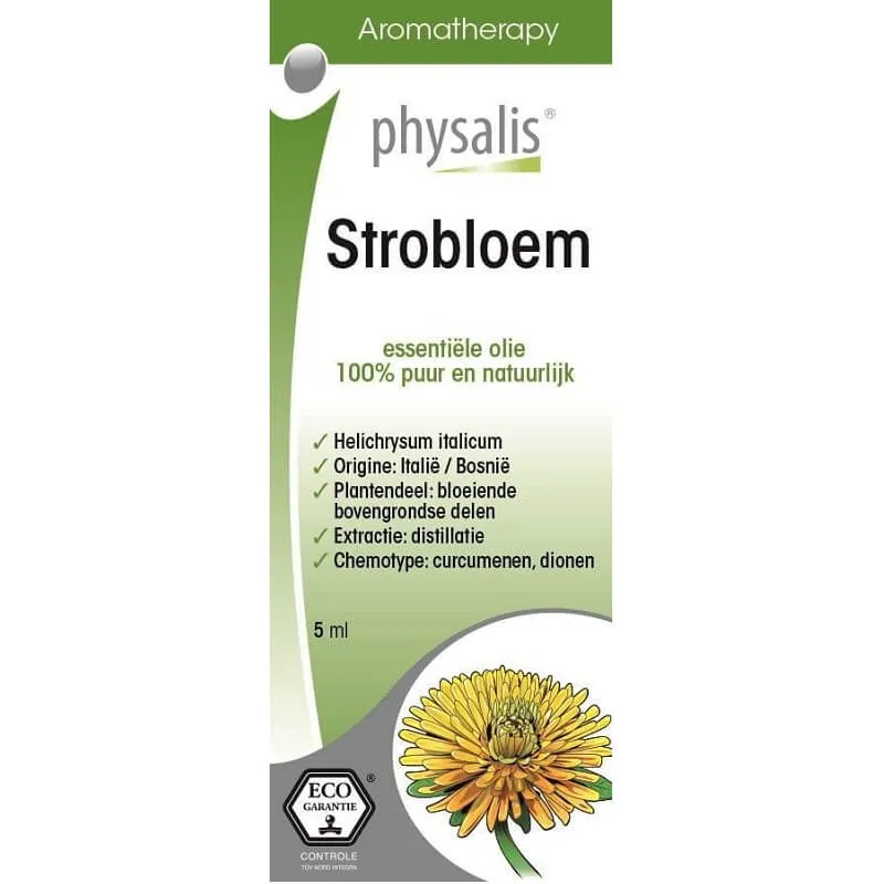 Eteerinen öljy Strobloem (Helichrysum) ECO 5 ml - PHYSALIS