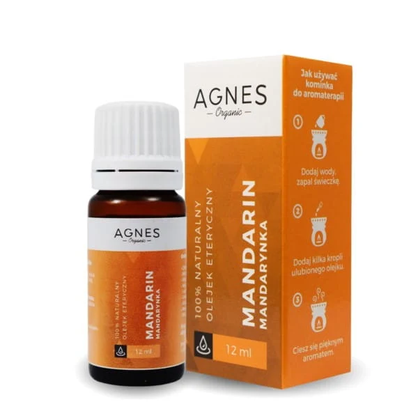Eteerinen mandariiniöljy 12 ml - AGNES ORGANIC