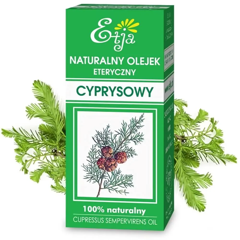 Eteerinen sypressiöljy 10 ml ETJA