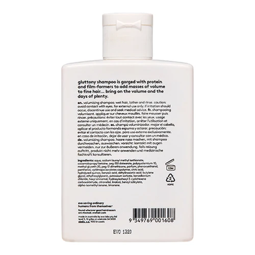 Evo Gluttony Volume shampoo