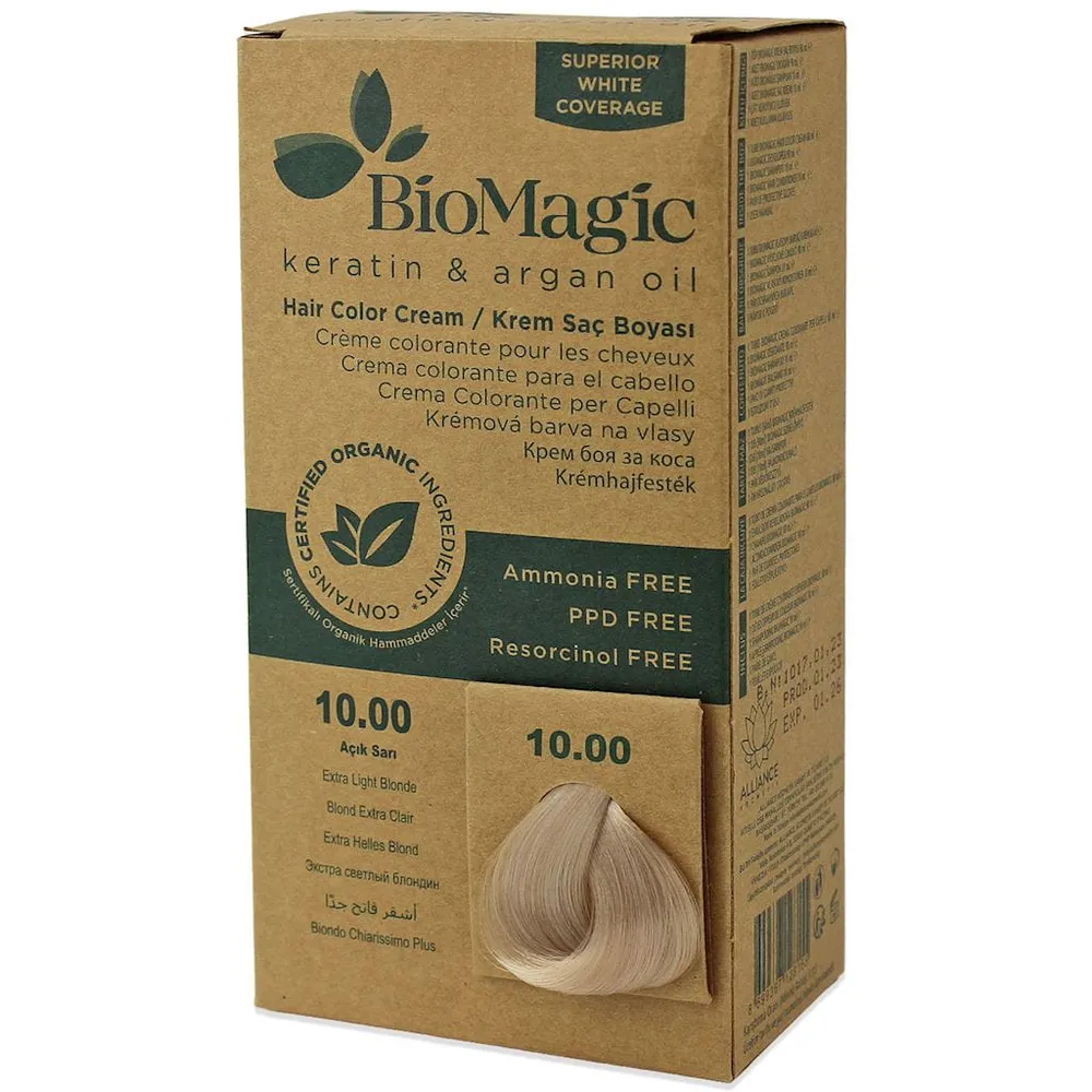 EXTRA BRIGHT BLOND HIUSVÄRI (10.00) 250 g - BIOMAGIC