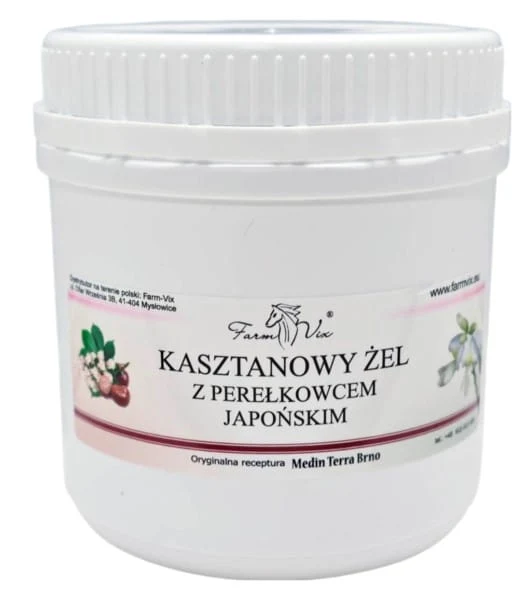 Farm-vix Kastanien-Gel mit Perloma 600 g