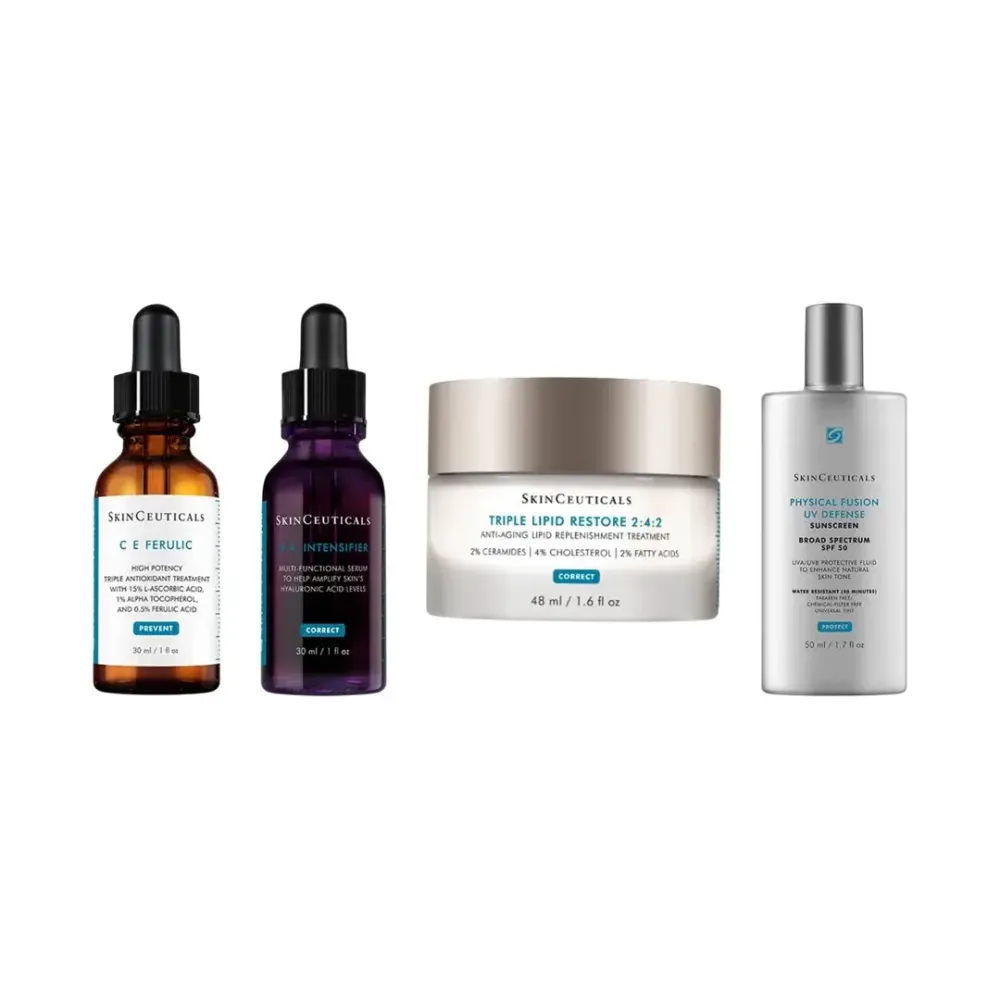 SkinCeuticals 4-osainen Morning Ritual Bundle tehokkailla ainesosilla Fast Bundle