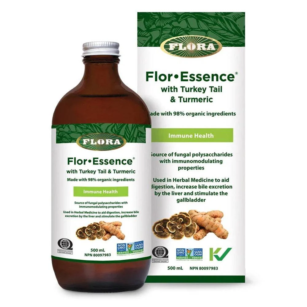 Flora Flor Essence Turkin hännän kanssa