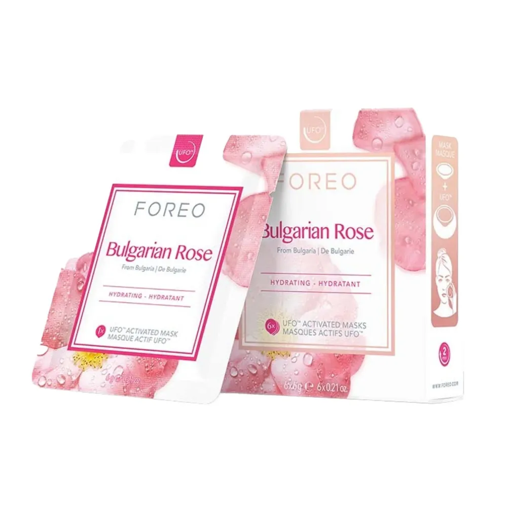 Foreo UFO-aktivoitu naamio, maatila-face-kokoelma-Bulgarian Rose