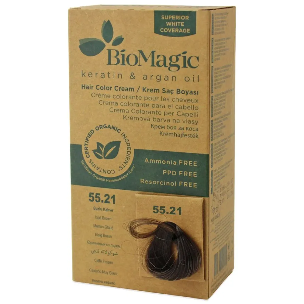 Frosty Brown Hiusväri (55.21) 250 g - BIOMAGIC