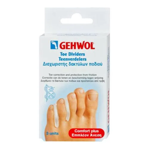 Gehwol Toe Dividers-polymeerigeeli