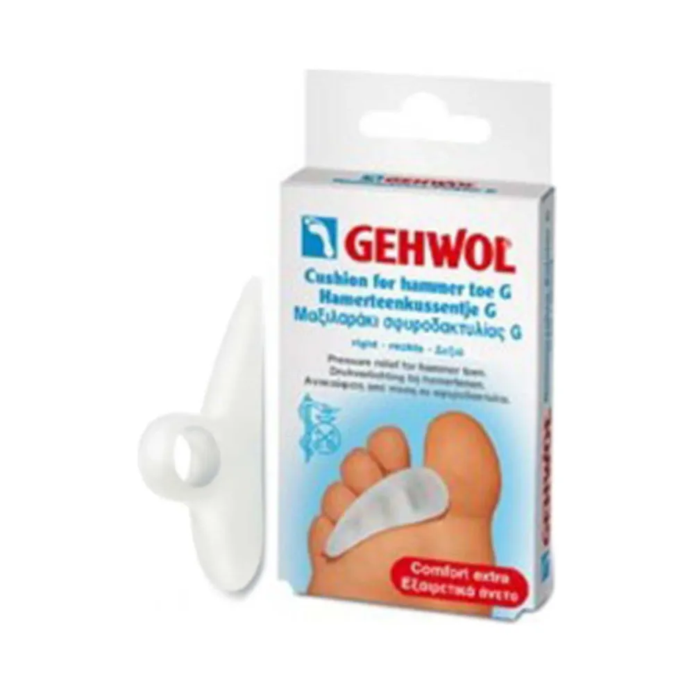Gehwol -tyyny vasaralle varpaan (oikealla) g