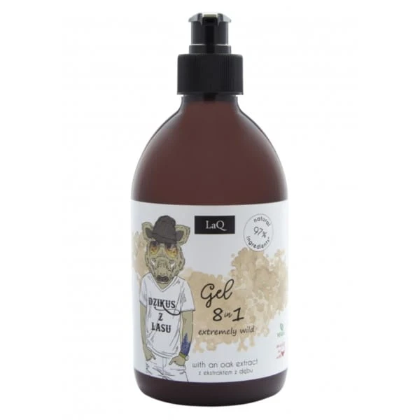 Gel 8 1 erittä villi pojille 500ml LAQ
