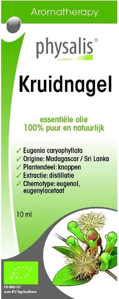 Gewürznelke (kruidnagel) eteerinen öljy BIO 10 ml - PHYSALIS
