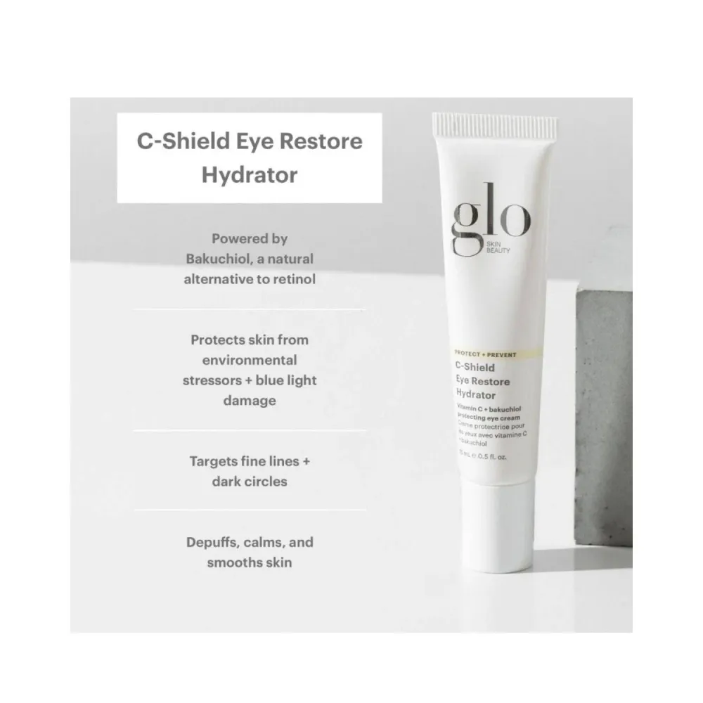 Glo-ihon kauneus C-suoja-silmien palautus hydraattori Glo Skin Beauty