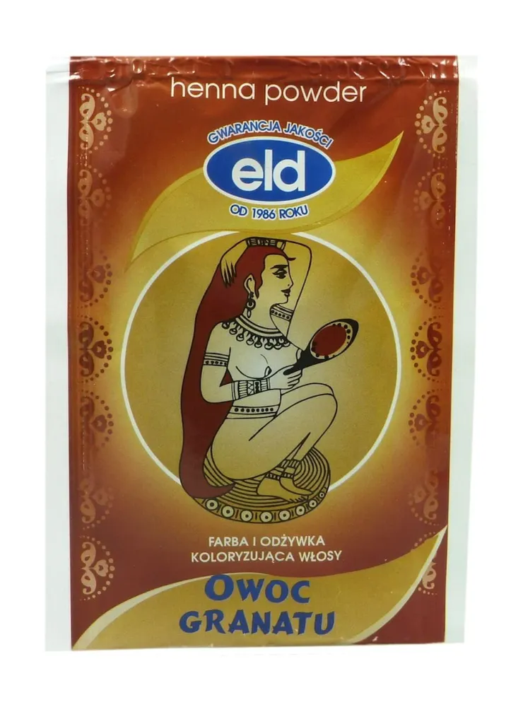Granaattiomenajauhe - hiusväri 25g ELD