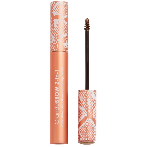 Grande Cosmeticsin kulmakarva 2--1 sävytetty kulmageeli + kulmakarvoa parantavaa seerumia 4 ml / 0,12 fl oz