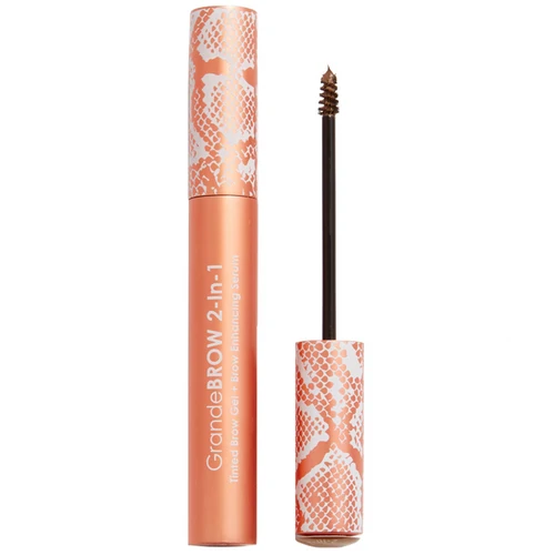 Grande Cosmeticsin kulmakarva 2--1 sävytetty kulmageeli + kulmakarvoa parantavaa seerumia 4 ml / 0,12 fl oz