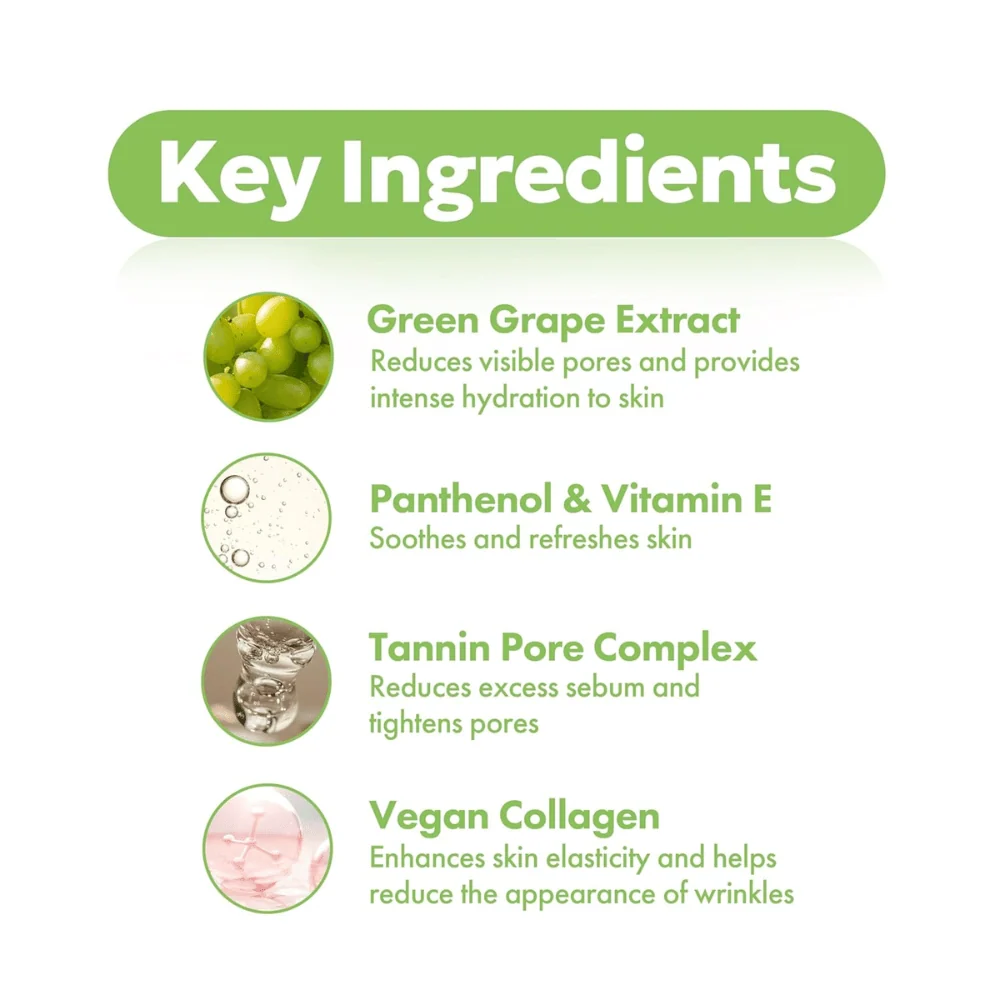 Green Grape Pore Control Serum 50g
