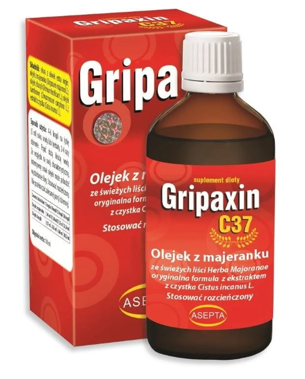 Gripaxin C37 30ml - majramin ja basilikaöljy + cistuksen uute ASEPTA