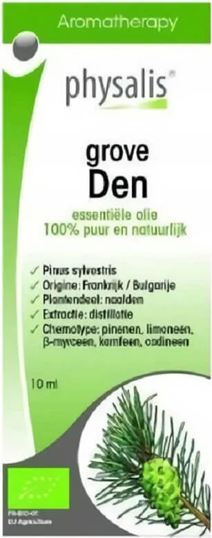 Grove Den eteerinen öljy (metsäkuusi) LUOMU 10 ml - PHYSALIS