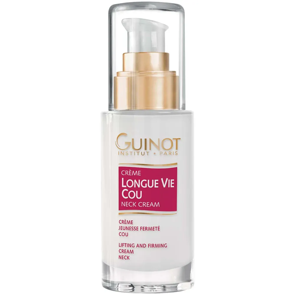 Guinot longue vie lujittavan elintärkeän kaulanhoitoa