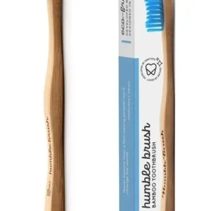 Hammasharja, pehmeä sininen bambu 19cm Humble