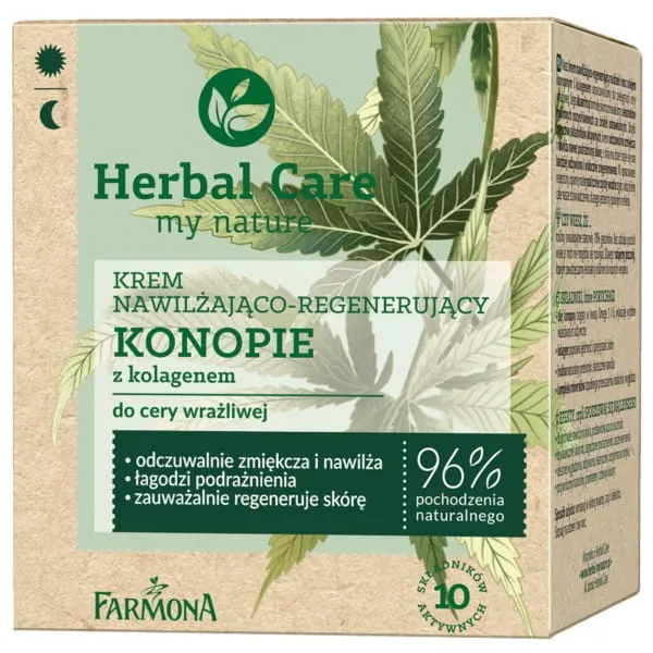 Hampun kerma 50 ml herkkä iho HERBAL CARE