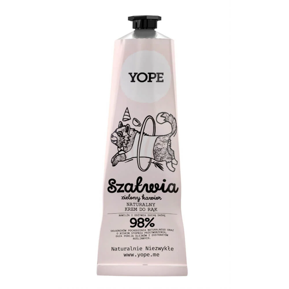 Handcreme Salvia ja vihreä kaviaari 100ml YOPE