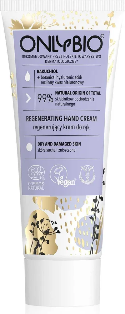 Handcreme uudistava Bakuchiol + kasviperäinen hyaluronihappo eco 75 ml - VAIN BIO