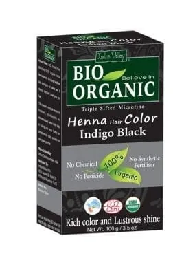 Henné hiuksille ECO NOIR 100g VALLEE DE L'INDUS