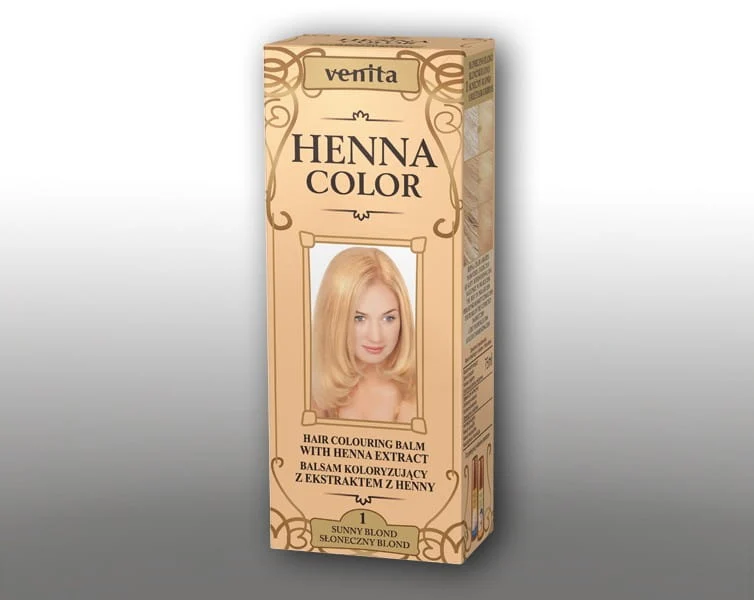Henné putki 001 aurinkoinen blondi VENITA