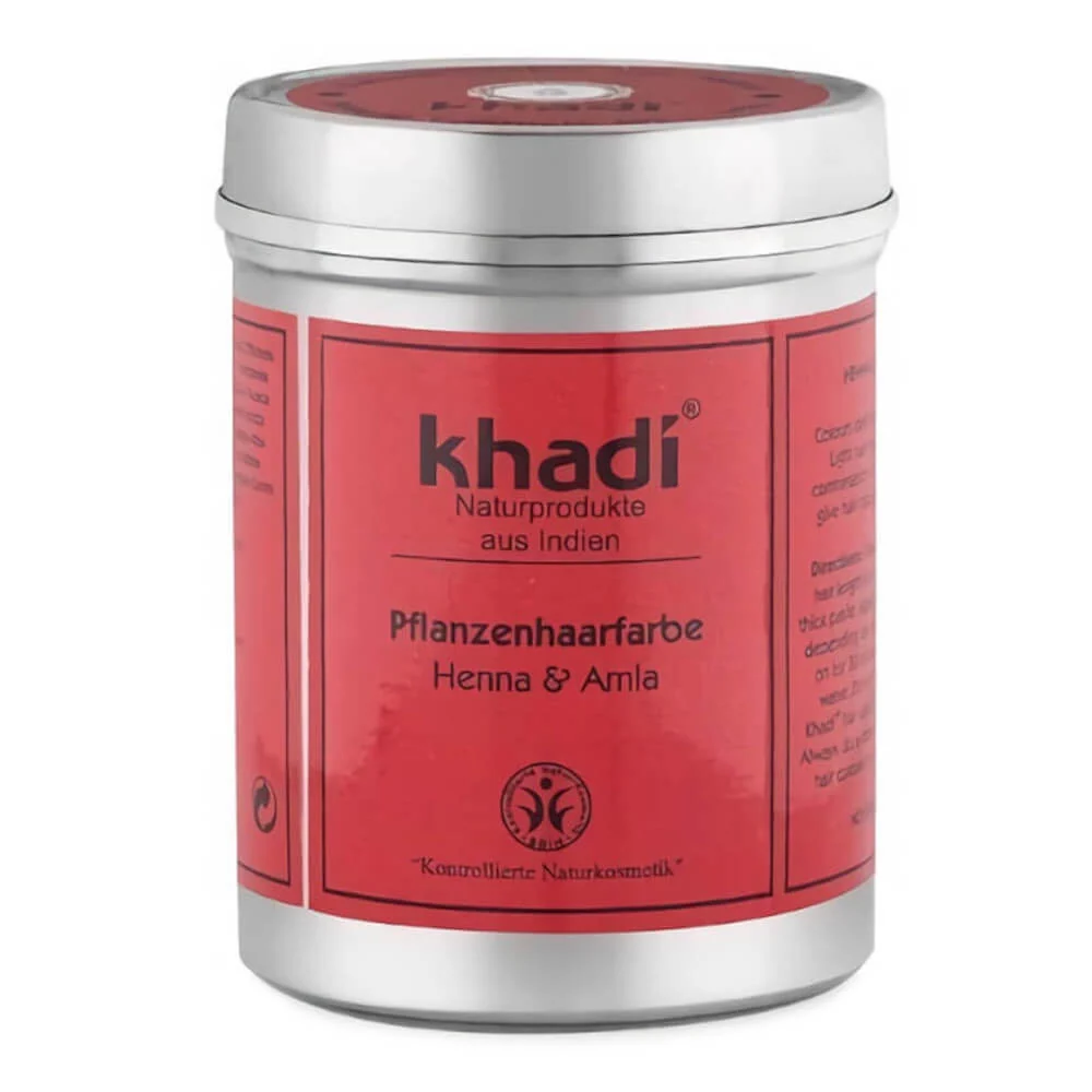 Henna ja Amla - Kastanjanruskea - Kuparinruskea 150g - KHADI