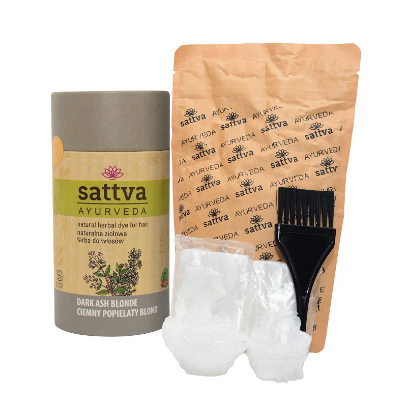 HENNA TUMMA YLIVALLOTTU VAALEATUKKAINEN ECO 150 g - SATTVA