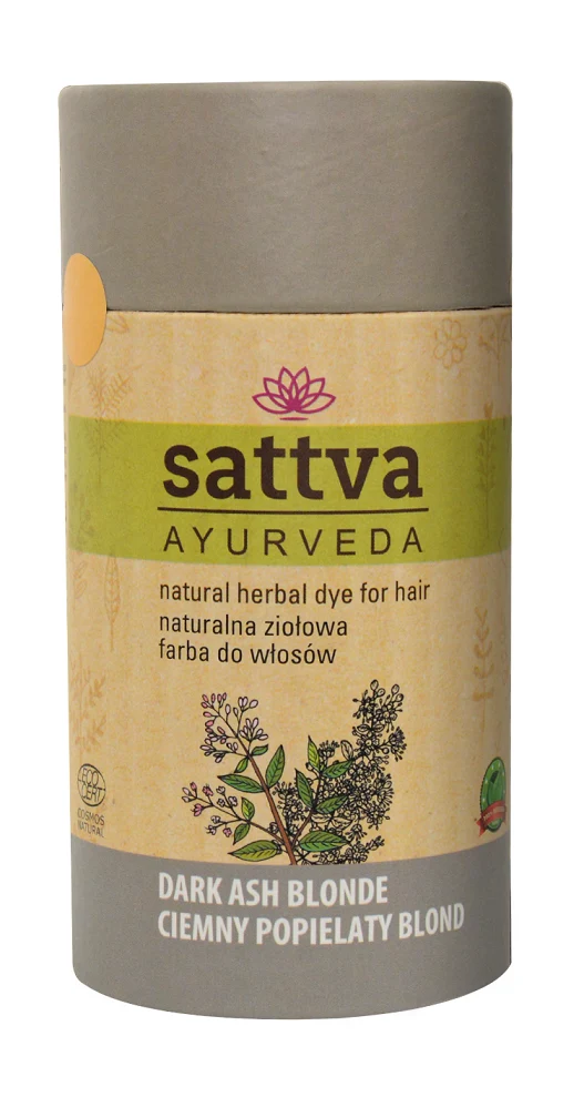 HENNA TUMMA YLIVALLOTTU VAALEATUKKAINEN ECO 150 g - SATTVA