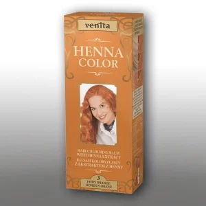 Henné-tuubi 003 VENITA oranssi tuli