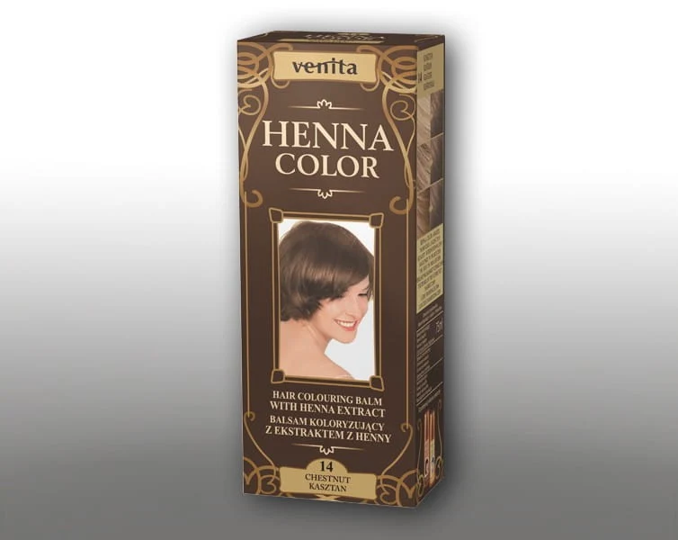 Henné-tuubi 014 kastanjanruskea VENITA