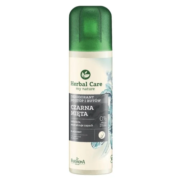 Herbal Care Black Mint jalka- ja kenkädeodorantti
