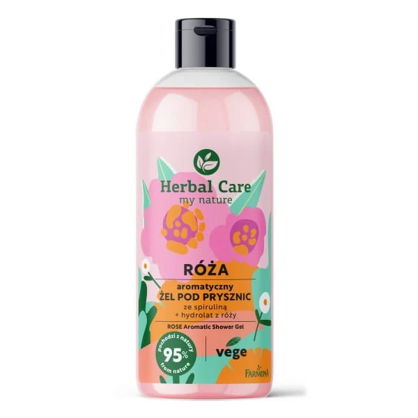 Herbal Care Ruusu Duschgel 500 ml