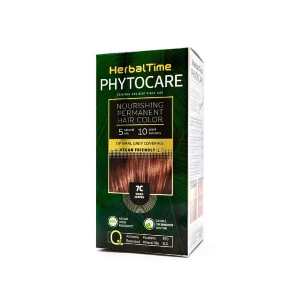 Herbal Time Luonnonväri 7C LÄMMIN KUPARI