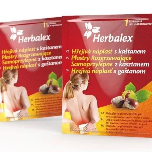 HERBALEX-lämpölaastarit anem kastanjalla (15h)