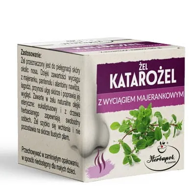 Herbapol Gel Katarožel majoraaniekstraktilla