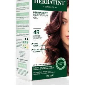 Herbatint Gel Väri 4R Kupari Kastanja 150 ml