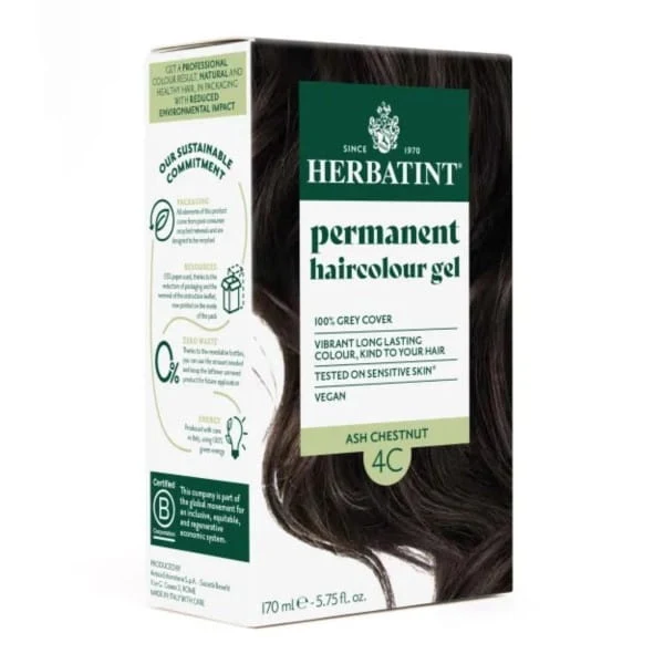 Herbatint Gel Väri 4C Tammi Kastanja 150 ml