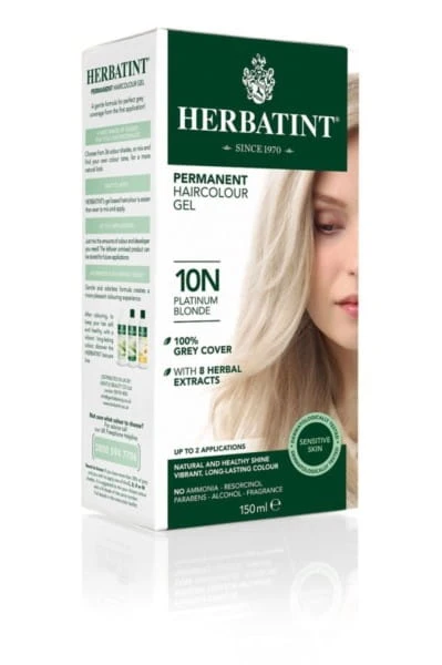 Herbatint Gel-Färgaus 10N Platinablondi 150 ml