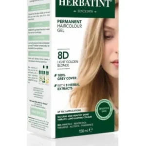 Herbatint Gel-Väri 8D Vaaleakultainen 150