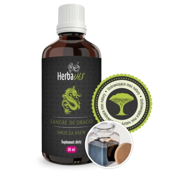 HerbaVis Drachenblut 50 ml Lohikäärmeen veri Lasi