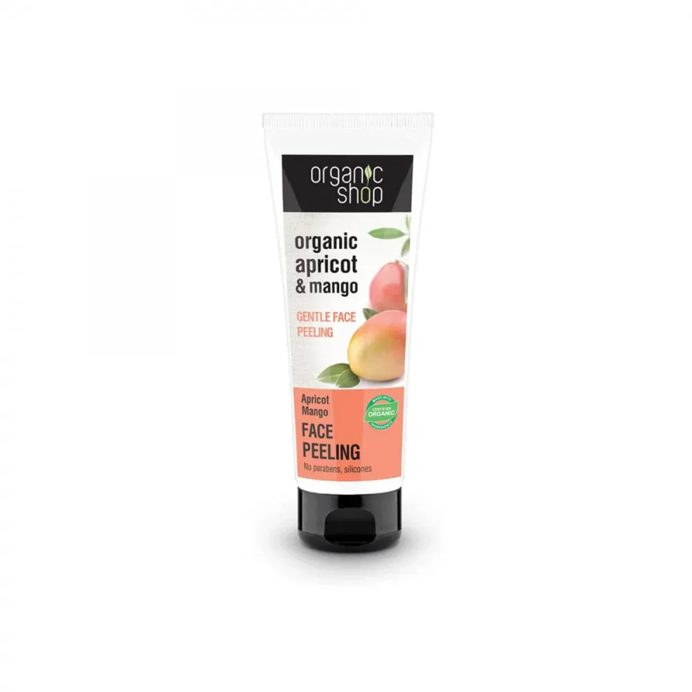 Herkkä kuoriutuva puhdistusvoide persikka ja mango 75 ml