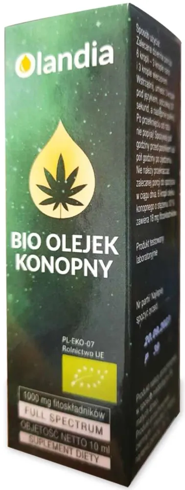 HEVOSÖLJY 10 % (1000 mg kasviuutteita) LUOMU 10 ml - OLANDIA