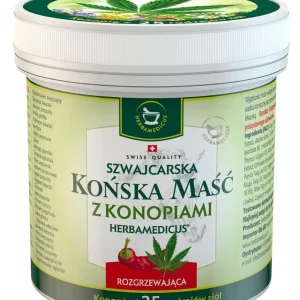 Hevosvoide hamppuöljyllä, lämmittävä 250ml SWISSMEDICUS