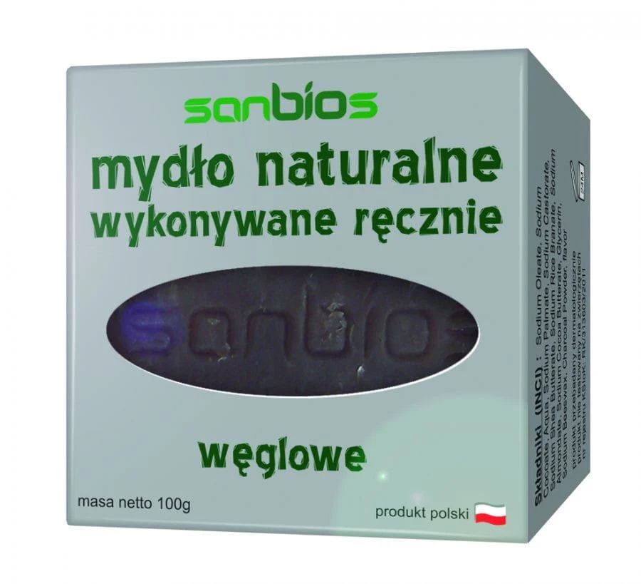 Hiilisaippua 100g SANBIOS